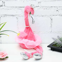 Flamingo Singing Dancing Pet Bird 50Cm 20Inches Christmas Gift Stuffed Plush Toy Cute Doll