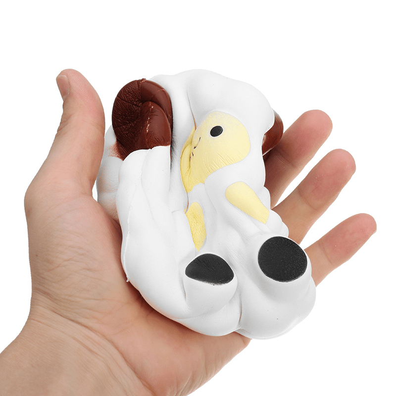 Lot de 5 squishy en forme de mouton et d'agneau géant, doux et doux, à montée lente, collection, cadeau, jouet décoratif