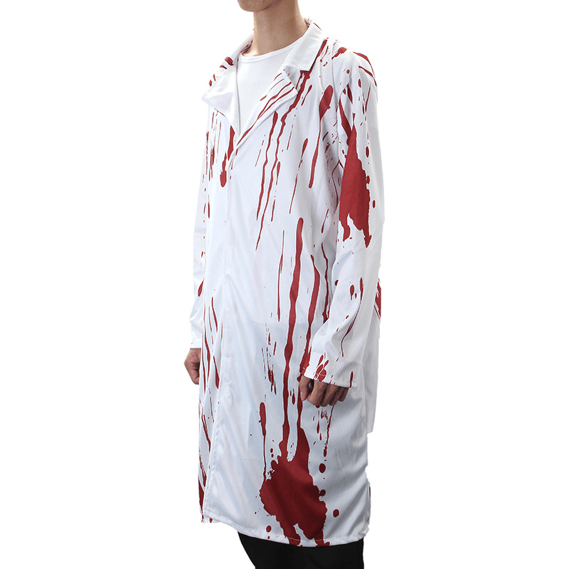 Halloween Costume Terror Nurse and Doctor Clothes with Blood Adult Costume