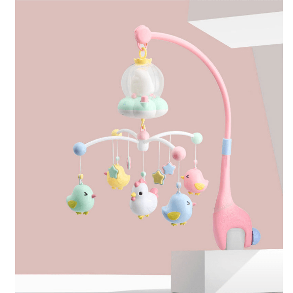 Baby Mobile Crib Bed Bell Electric Sing Song Box Cute Toys