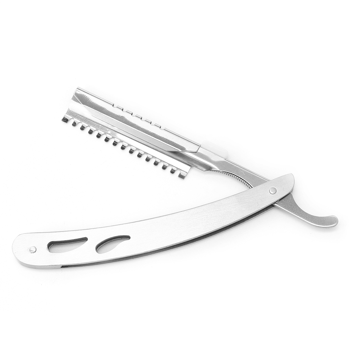 Foldable Straight Edge Manual Razor Hairdressing Beard Barber Shaver Men Cleaning Household