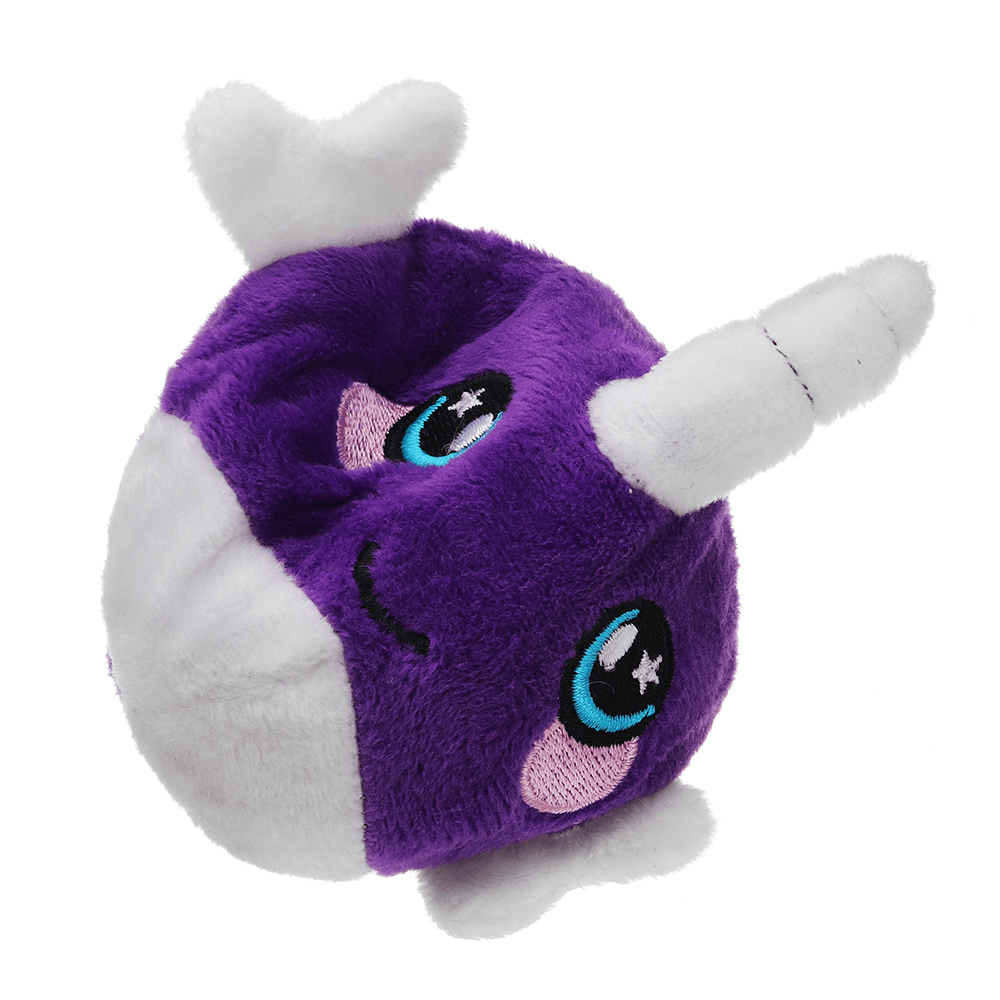 Colgante de peluche blando de espuma Squishamals Dolphins de 3,5" con forma de delfín y elevación lenta