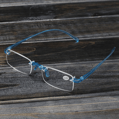 Lunettes de lecture presbytes à lumière bleue sans monture Soulagement de la fatigue Force 1,0 1,5 2,0 2,5 3,0