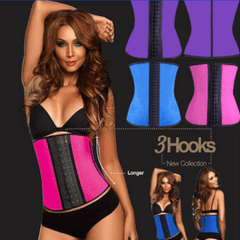 Corset amincissant en latex et caoutchouc pour femme