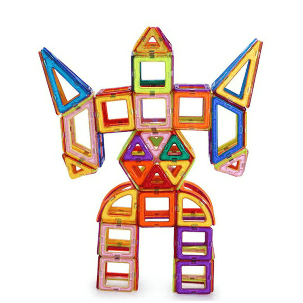 Paquet de blocs de construction magnétiques 110/120/128 pièces Puzzle éducatif précoce pour enfants Jouets variés