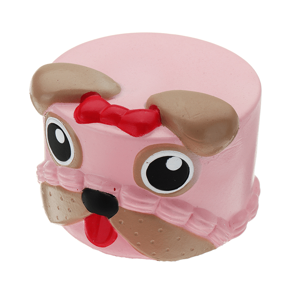 Dog Head Squishy 9*6CM Slow Rising with Packaging Collection Gift Soft Toy