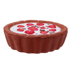 Gâteau au chocolat et aux fraises Squishy 12*4CM Slow Rising avec emballage Collection Cadeau Peluche