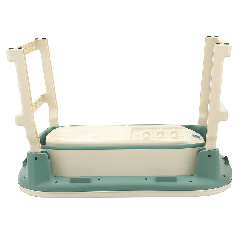 Baignoire pliante surélevée 103 x 65 x 25,5 cm pour adulte et enfant