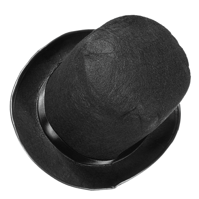 Sombrero alto negro mágico para adultos y niños de Halloween, mago, vampiro