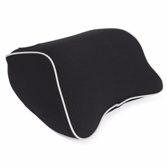 Coussin de repos de soutien de cou en coton en mousse à mémoire de forme pour siège de voiture, oreiller de voyage