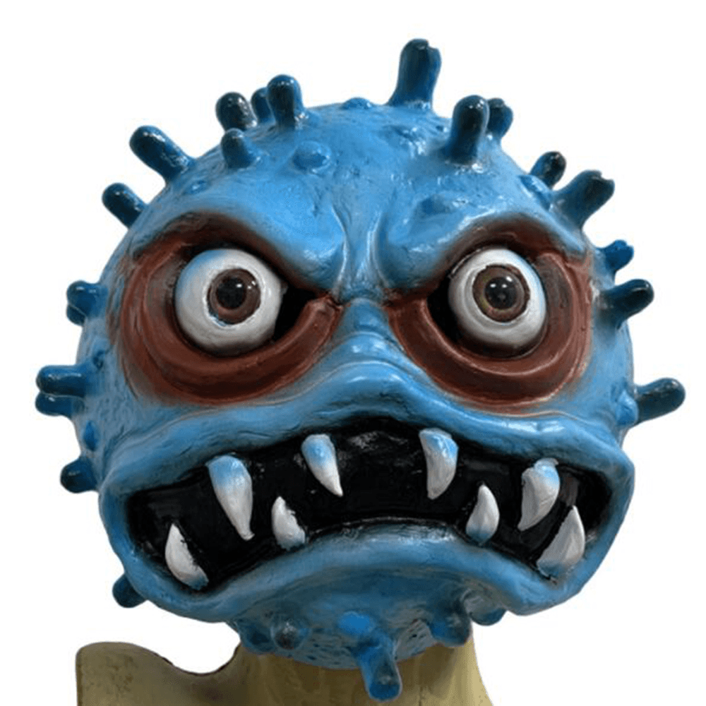 5 Kinds of 2019 Germs Latex Mask for Halloween Toys