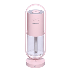 Anion Humidifier USB Car Desk Purification Household Air Small Mini Humidifier 360 ° Rotating Silent Humidification Romantic Colorful Projection