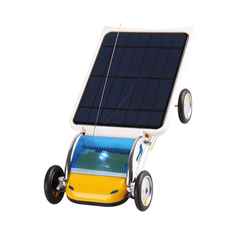 Exploring Kid EK-D020 Creative DIY Assembly Remote Control Solar Powered Car Science Experiment Model Early Education Toy