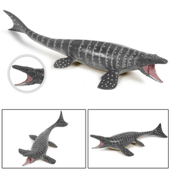 Modelo de dinosaurio Mosasaurus de 28 x 9,5 x 4,5 cm, simulación de animales, juguetes para niños