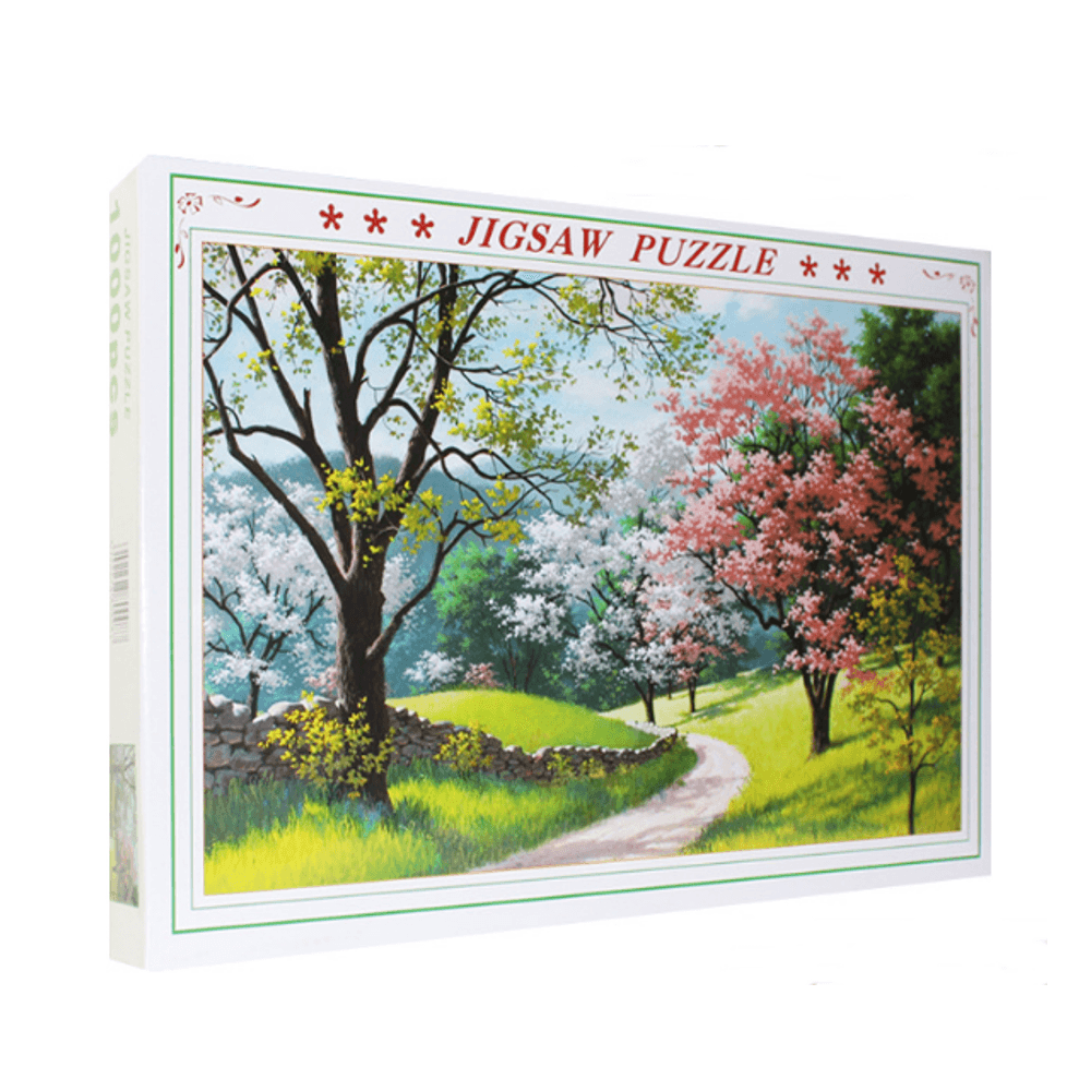 1000 Pieces Paper Puzzle Landscape Architecture Series Children Adult Educational Leisure Jigsaw Puzzle Toy