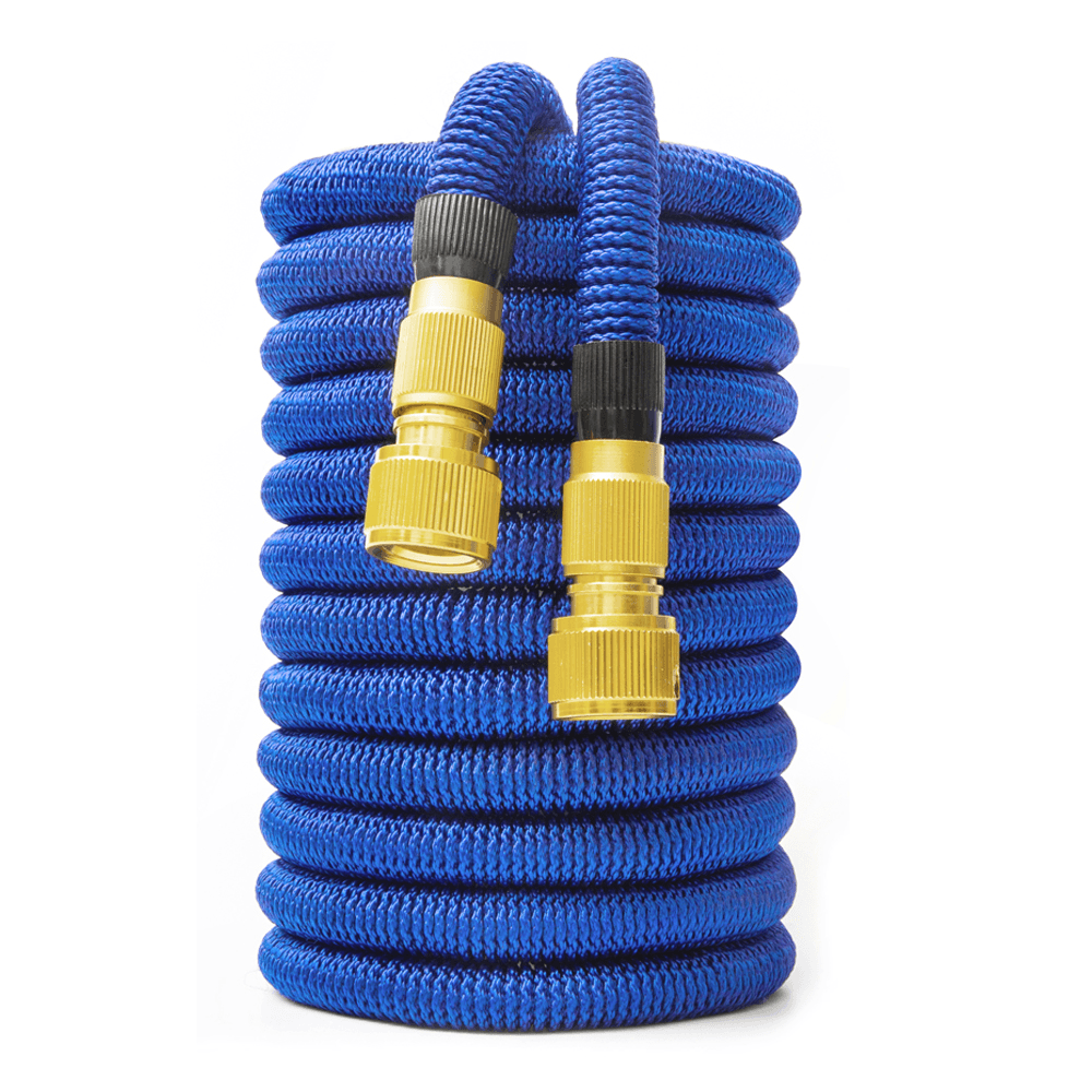 Tuyau d'arrosage extensible Magic Hose 2,5/5/10/15 m avec raccords en laiton massif anti-fuite