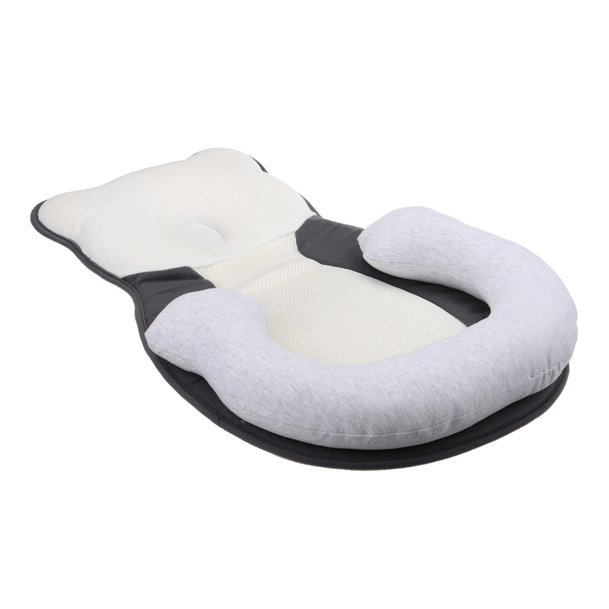 Oreiller respirant pour nouveau-né, tapis de sommeil anti-tête plate pour berceau, support de cou