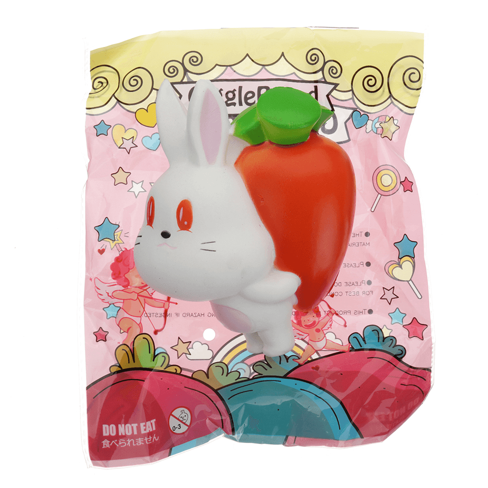 Gigglebread Radish Rabbit Squishy Toy 10*5.5*13.5CM Slow Rising with Packaging Collection Gift