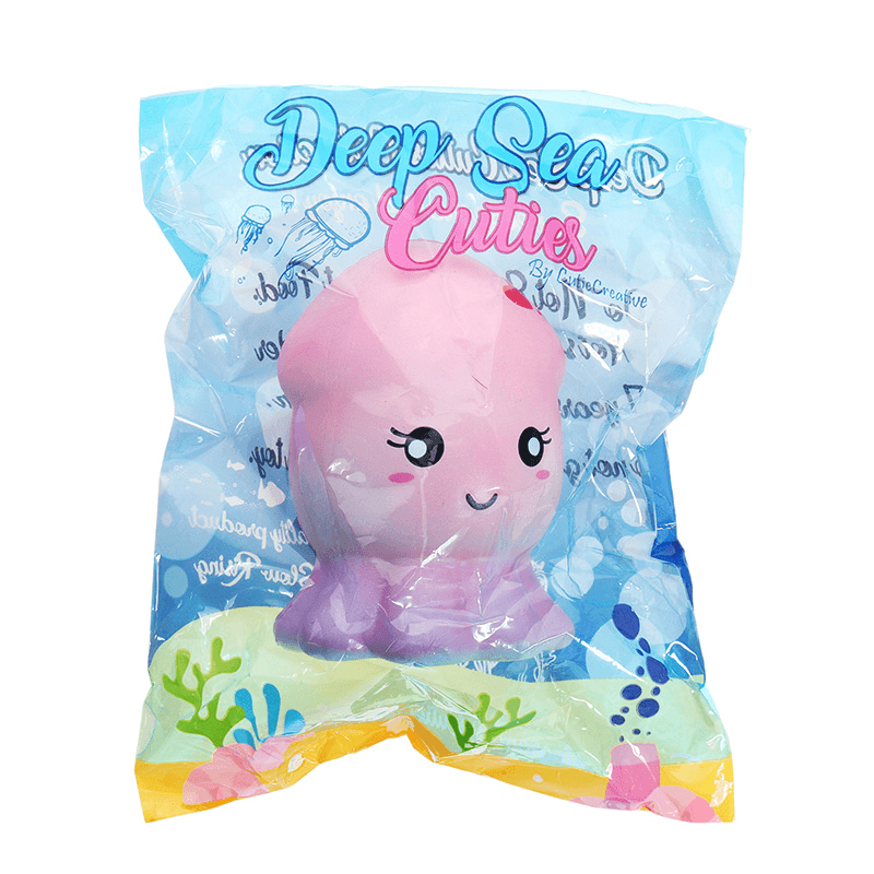 Cutie Creative Squid Squishy 15.5Cm Slow Rising Original Packaging Collection Gift Decor Toy