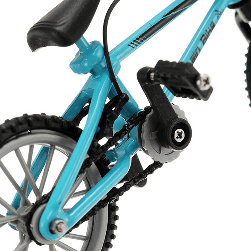 Mini bicicleta de aleación de simulación creativa, carretilla elevadora de dedo, juguete multicolor, regalo para niños, deportes