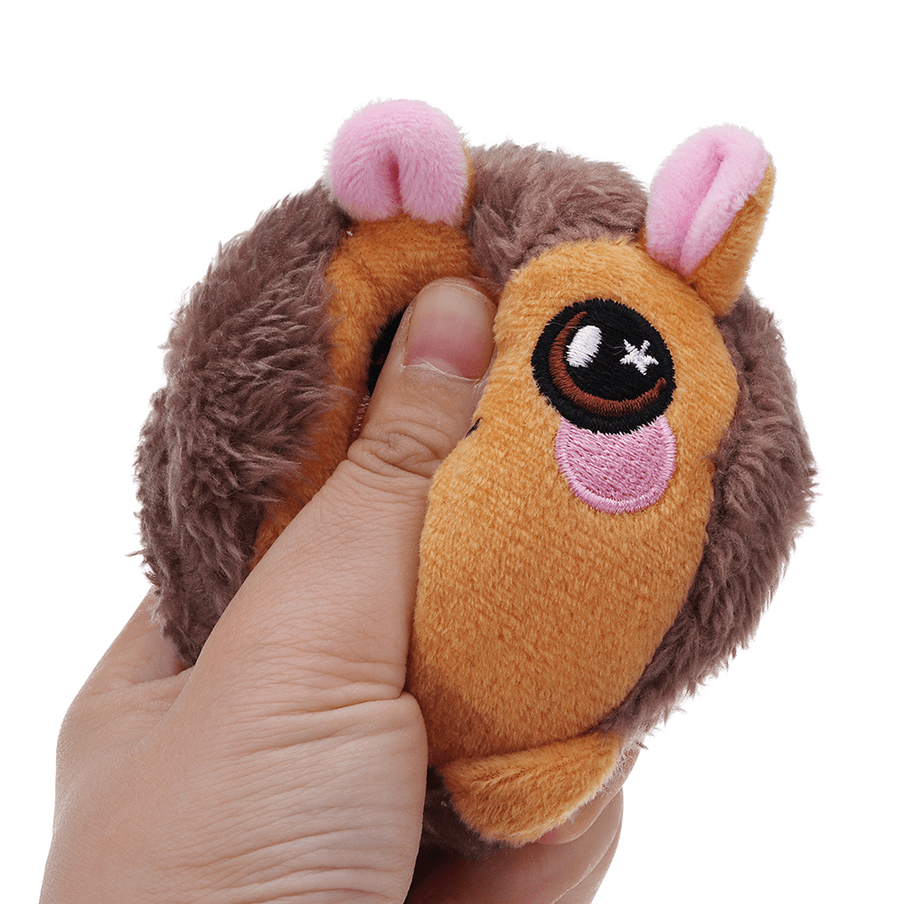 3.5" Squishamals Foamed Stuffed Hedgehog Squishimal Toy Slow Rising Plush Squishy Toy Pendant