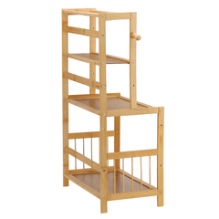 Desktop Small Bookshelf Office Storage Rack for Home Office