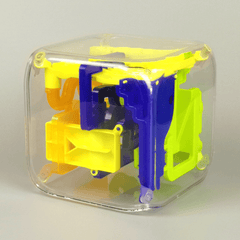 Cubo mágico de laberinto creativo 3D, rompecabezas de seis lados, cubo de velocidad, juego de bolas rodantes, cubos, laberinto, rompecabezas, juguete educativo para niños, regalo