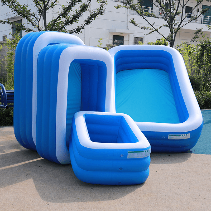 Piscina inflable portátil de 3 capas para adultos y niños, bañera plegable para exteriores e interiores, 1,5/2,1/3,05 m