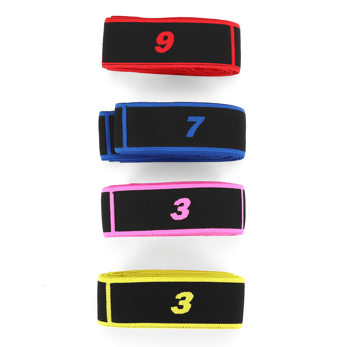 Bandas de resistencia de 90 x 4 cm, arnés de entrenamiento de fuerza, ejercicio deportivo, fitness para adultos y niños