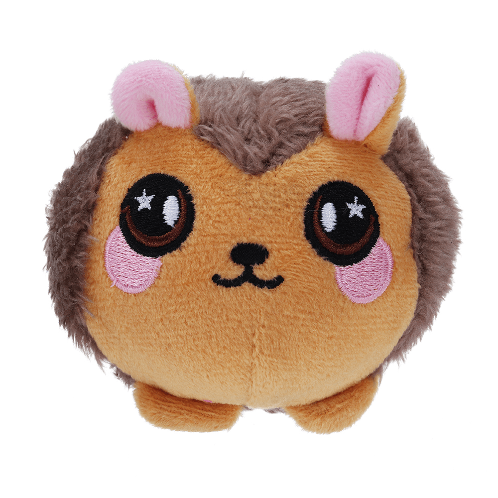 3.5" Squishamals Foamed Stuffed Hedgehog Squishimal Toy Slow Rising Plush Squishy Toy Pendant