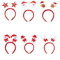 Festival Decor Christmas Headwear Mixed Style Xmas Headbrand Hair Accessory