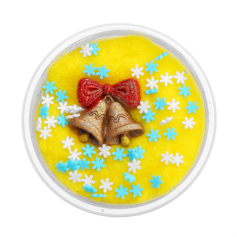 60ML Christmas Cloud Slime Scented Charm Mud Stress Relief Kids Clay Toy