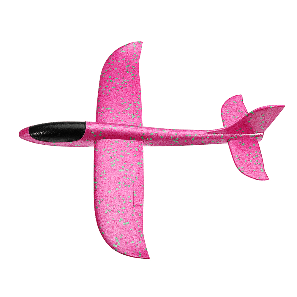 Avión de lanzamiento manual de gran tamaño de 35 cm, avión de espuma inercial EPP para niños, juguete para niños