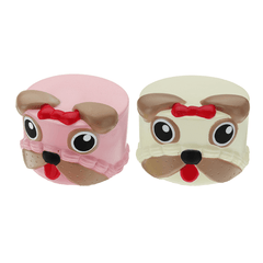 Dog Head Squishy 9*6CM Slow Rising with Packaging Collection Gift Soft Toy