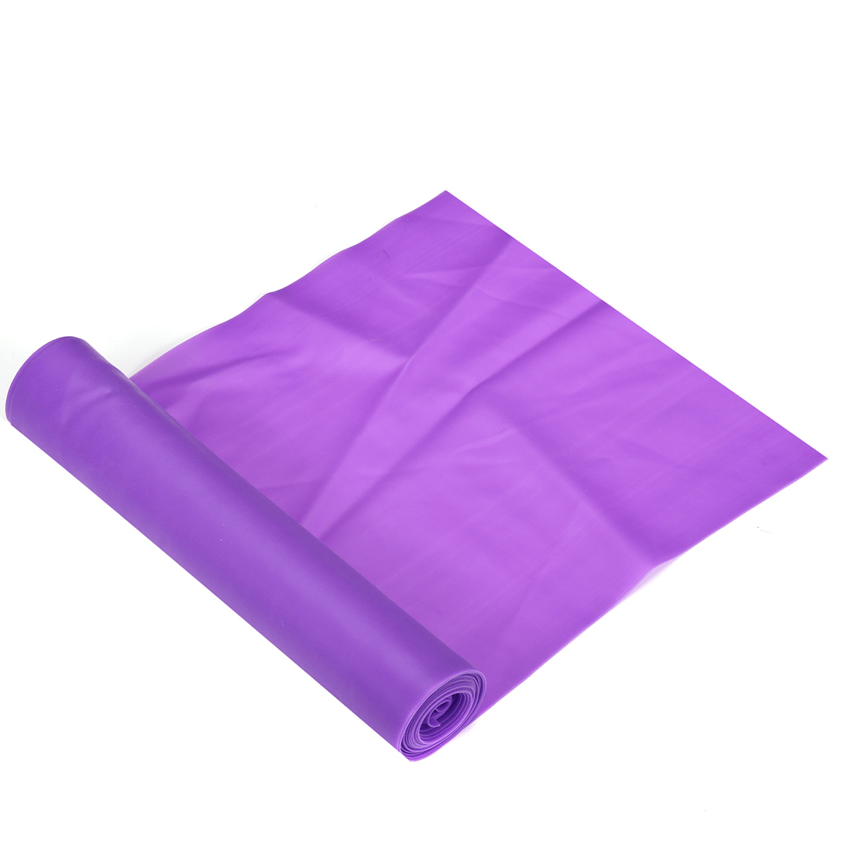 Bandes élastiques de résistance pour yoga, pilates, étirements, exercices à domicile, salle de sport, épaisseur 0,35 mm, 1,5 m