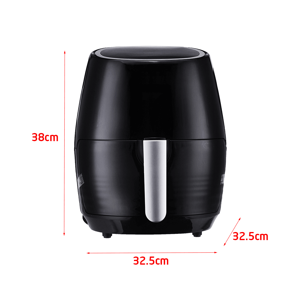 Friteuse à air 110 V/220 V 6,5 L sans huile, faible en gras, cuisinière saine, four, friture, friture, frites