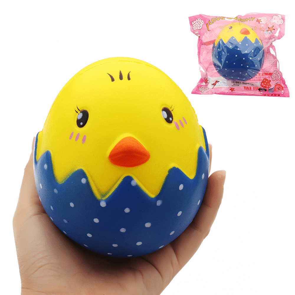 Broken Egg Shell Squishy 13*11CM Slow Rising with Packaging Collection Gift Soft Toy