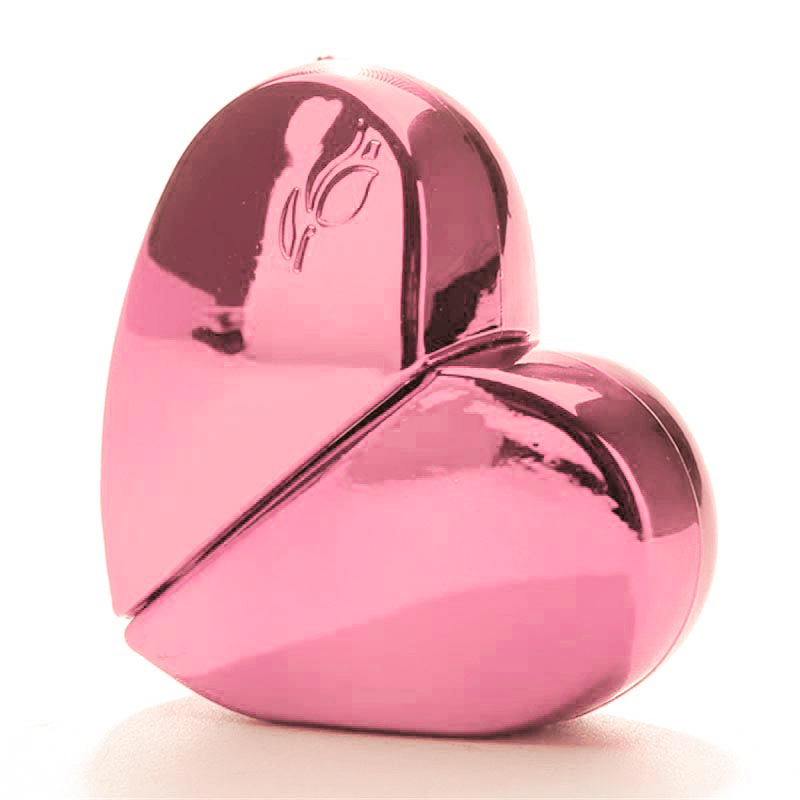 25Ml Heart Shaped Glass Perfume Bottles with Spray Refillable Empty Perfume Atomizer and Classic Style