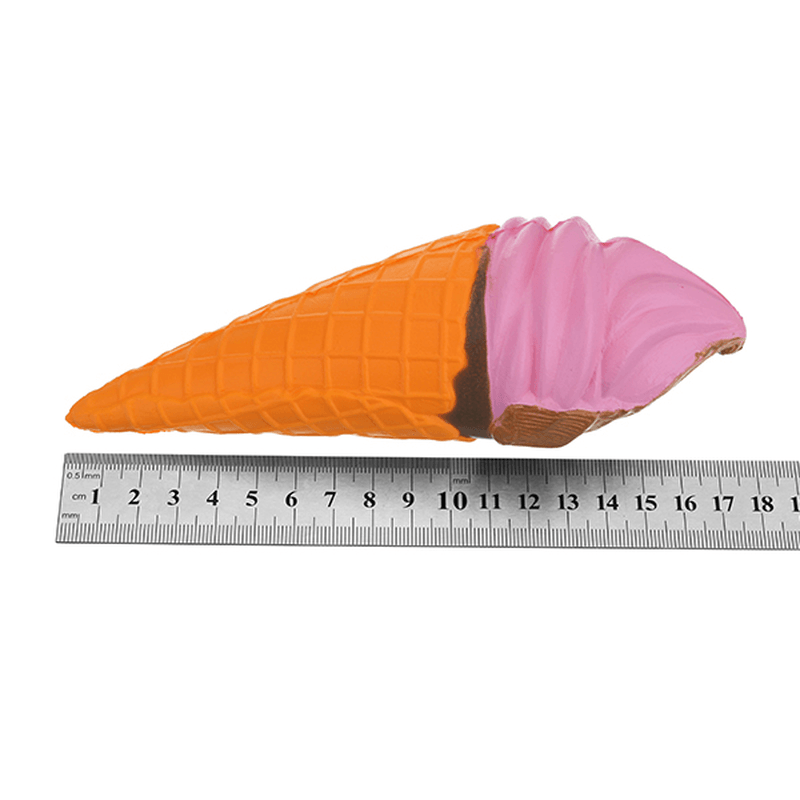 Jouet à glace squishy à montée lente de 18 cm avec un parfum sucré et un emballage d'origine