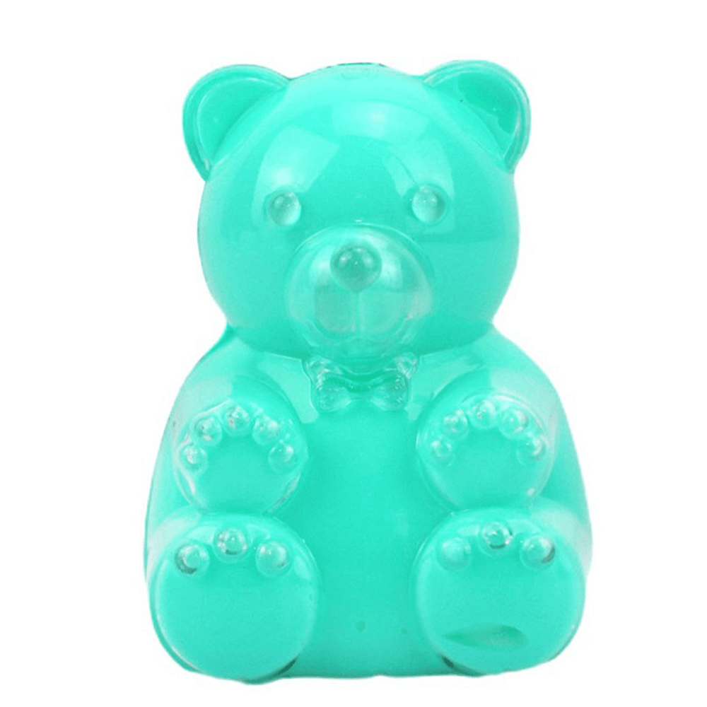 Ours de simulation de slime Areedy Bear et cubes de sucre et accessoires pour ours avec coffret de couleurs, jouets d'intérieur