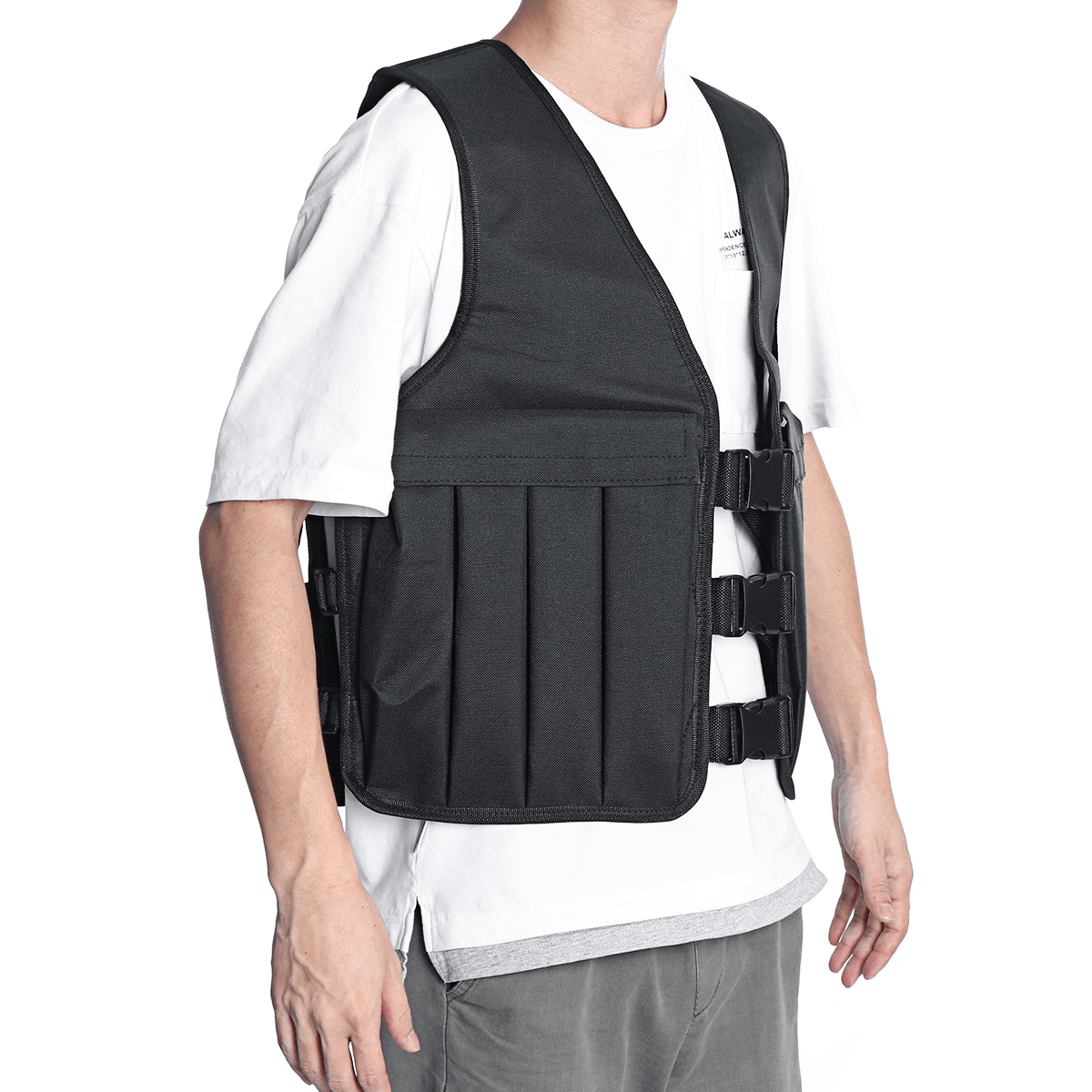 Gilet lesté réglable pour course à pied, sport, mise en forme, amincissement, fitness, équipement de port de poids