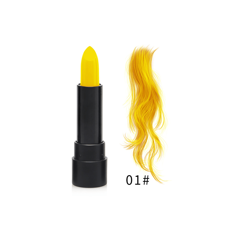 6 Colors Hair Dyeing Stick Non-Toxic Hair Salon DIY Hair Coloring