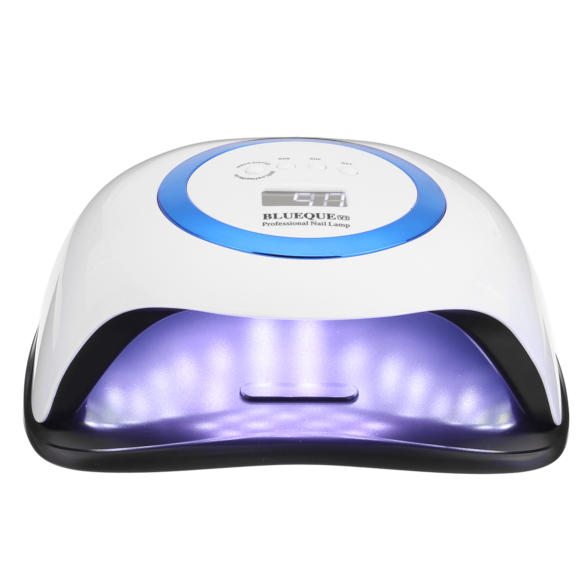 Secador de uñas con lámpara UV de 168 W, lámpara profesional de gel UV LED para uñas, lámpara de hielo para esmalte de gel de curado rápido para máquina de manicura de uñas