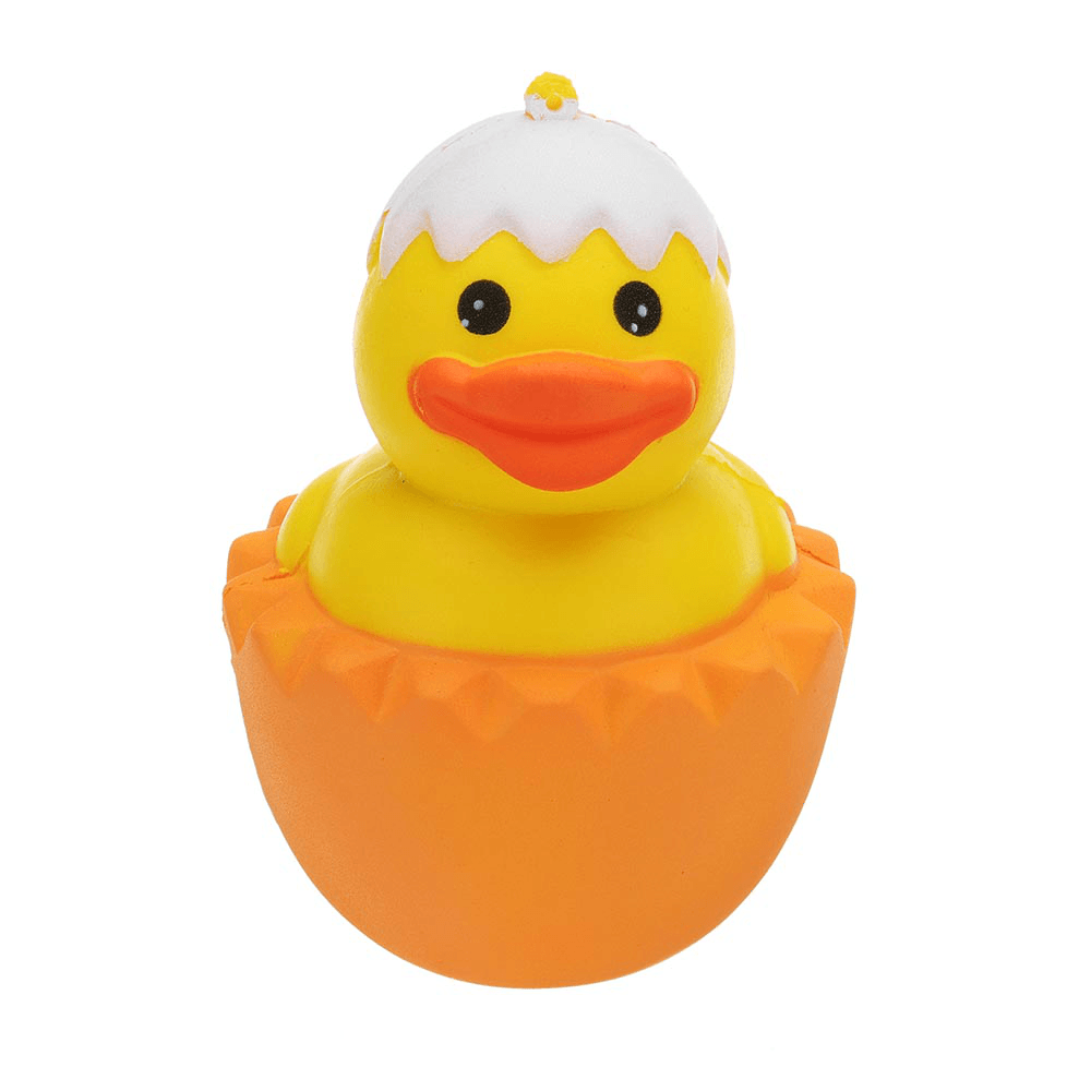 Cartoon Yellow Duck Squishy 9.5*8CM Slow Rising with Packaging Collection Gift Soft Toy