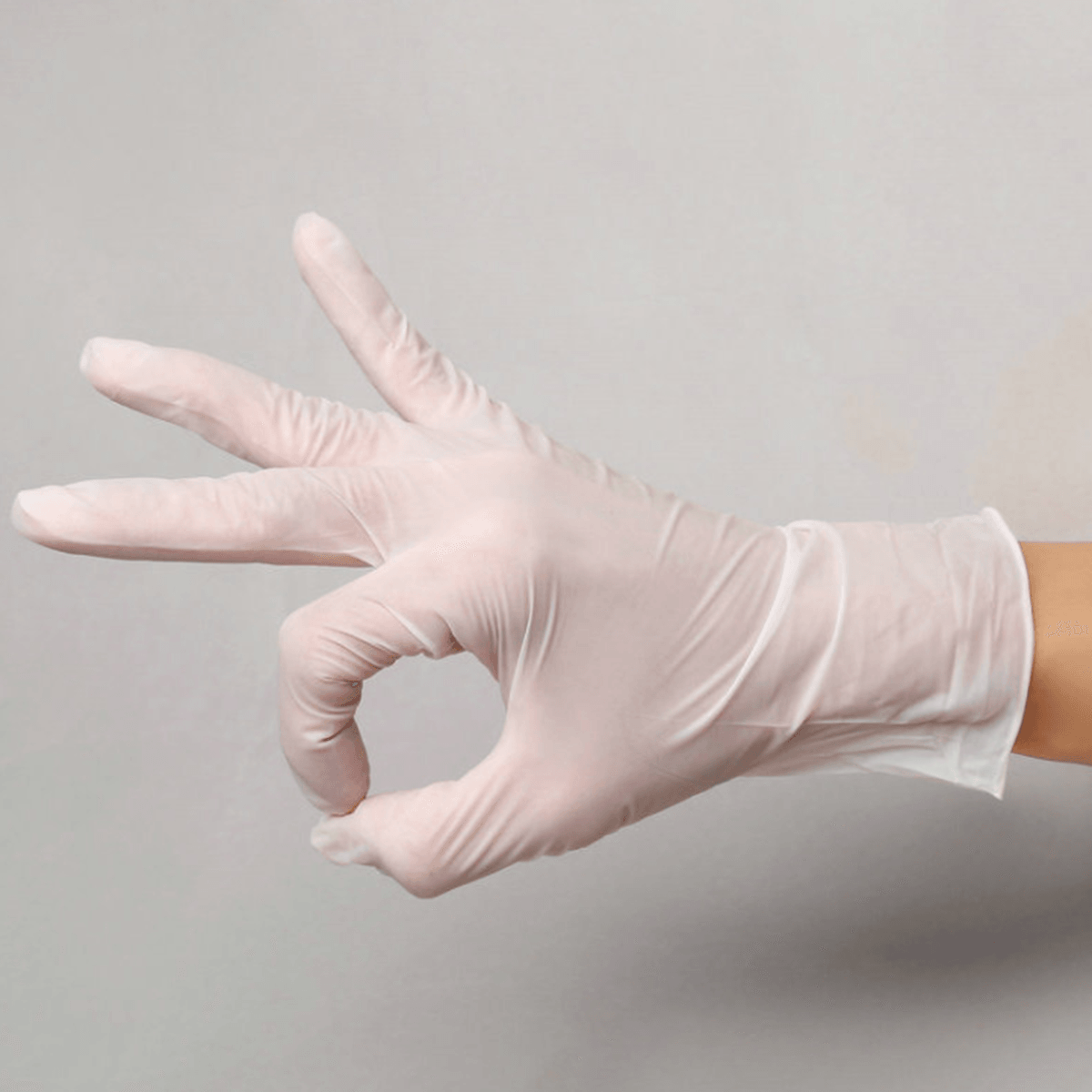 Guantes de protección desechables de nitrilo, 100 unidades, guantes de látex sin polvo y antigotas