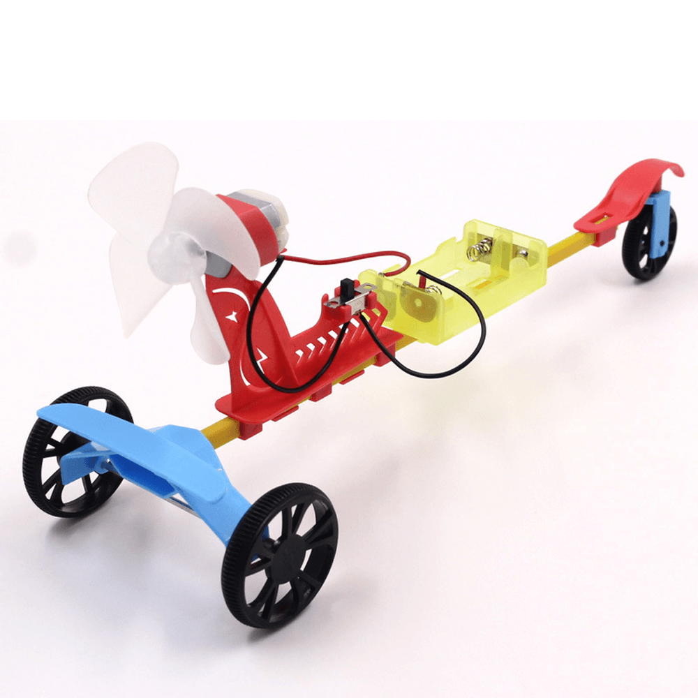 Coche de carreras eléctrico F1 Air Slurry, triciclo eólico, juguete para hacer uno mismo, serie de tecnología, modelo de ensamblaje, juguete para niños, regalo de aprendizaje