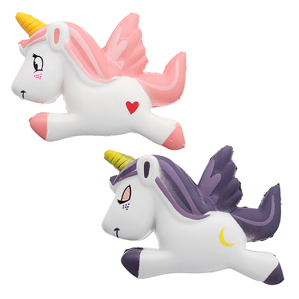 Cartoon Pegasus Squishy 11*7.5*3CM Slow Rising with Packaging Collection Gift Soft Toy