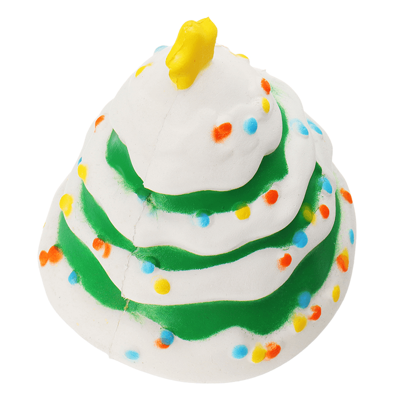 Modelo de fruta de árbol de Navidad Colección de squishy para niños Regalo Decoración Juguete Embalaje original