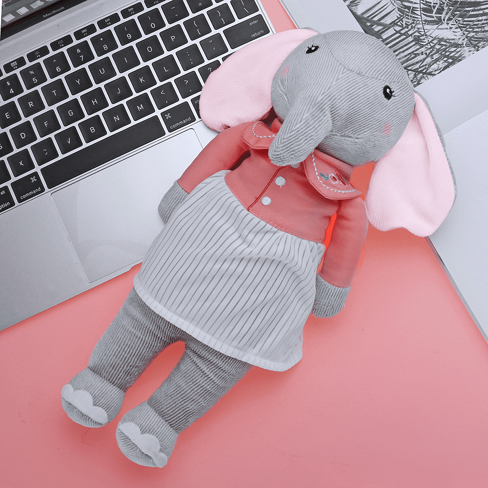 12.5 Inch Metoo Elephant Doll Plush Sweet Lovely Kawaii Stuffed Baby Toy for Girls Birthday