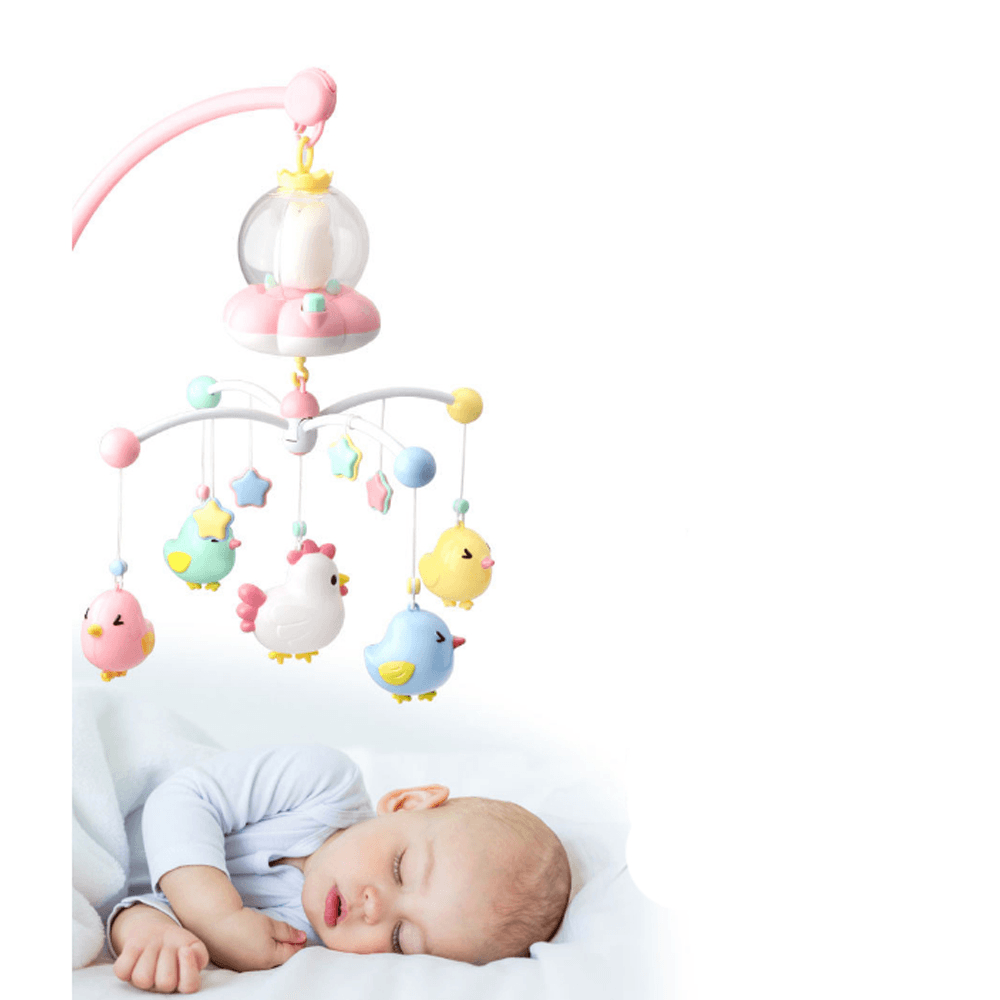 Baby Mobile Crib Bed Bell Electric Sing Song Box Cute Toys